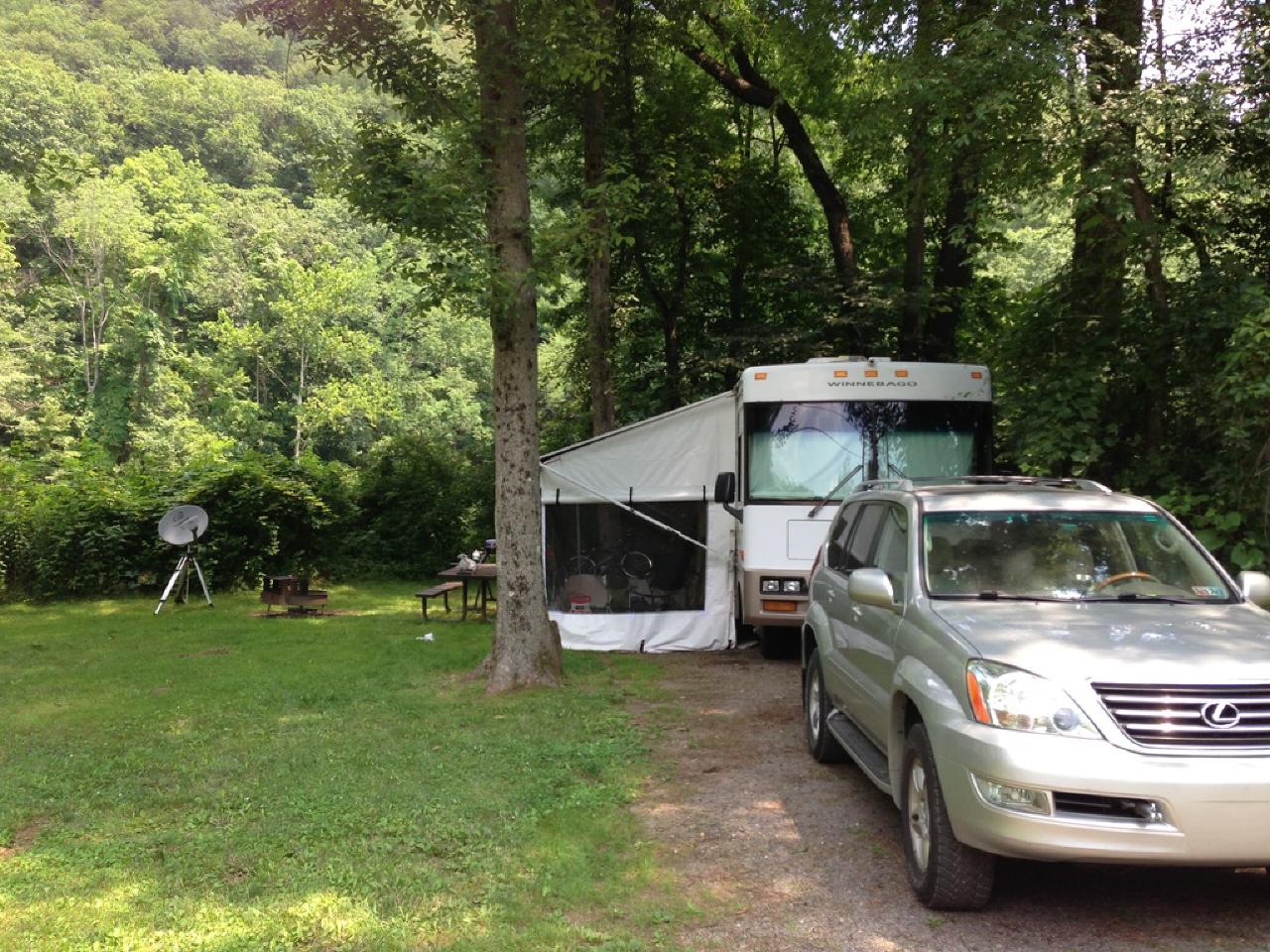 Tionesta, PA Army Corps of Engineering Campground Geeky Nomads
