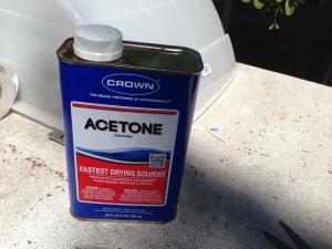 Acetone - A good Cleaner